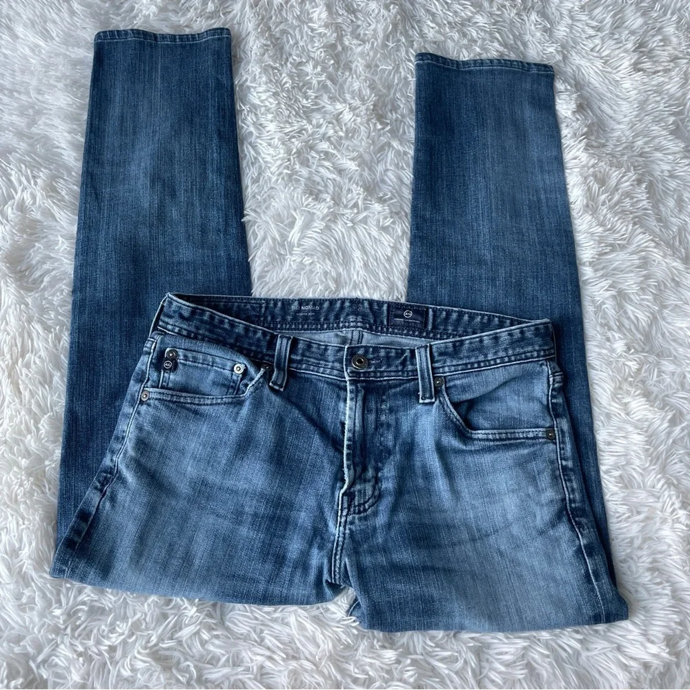 AG Adriano Goldschmied Nomad Modern Straight Denim Jeans - Picture 2 of 11
